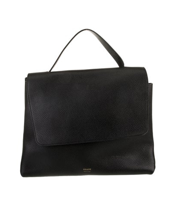 Khaite Leather Top Handle Bag