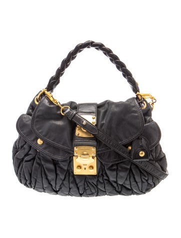 Quilted Top Handle Bag