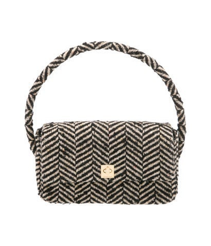 Anine Bing Bing Wool Top Handle Bag