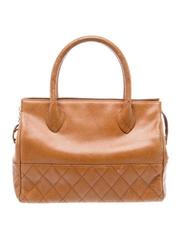 Caviar Quilted Handle Bag