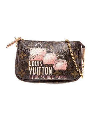 LV Monogram Pochette Accessoires Mini Vintage