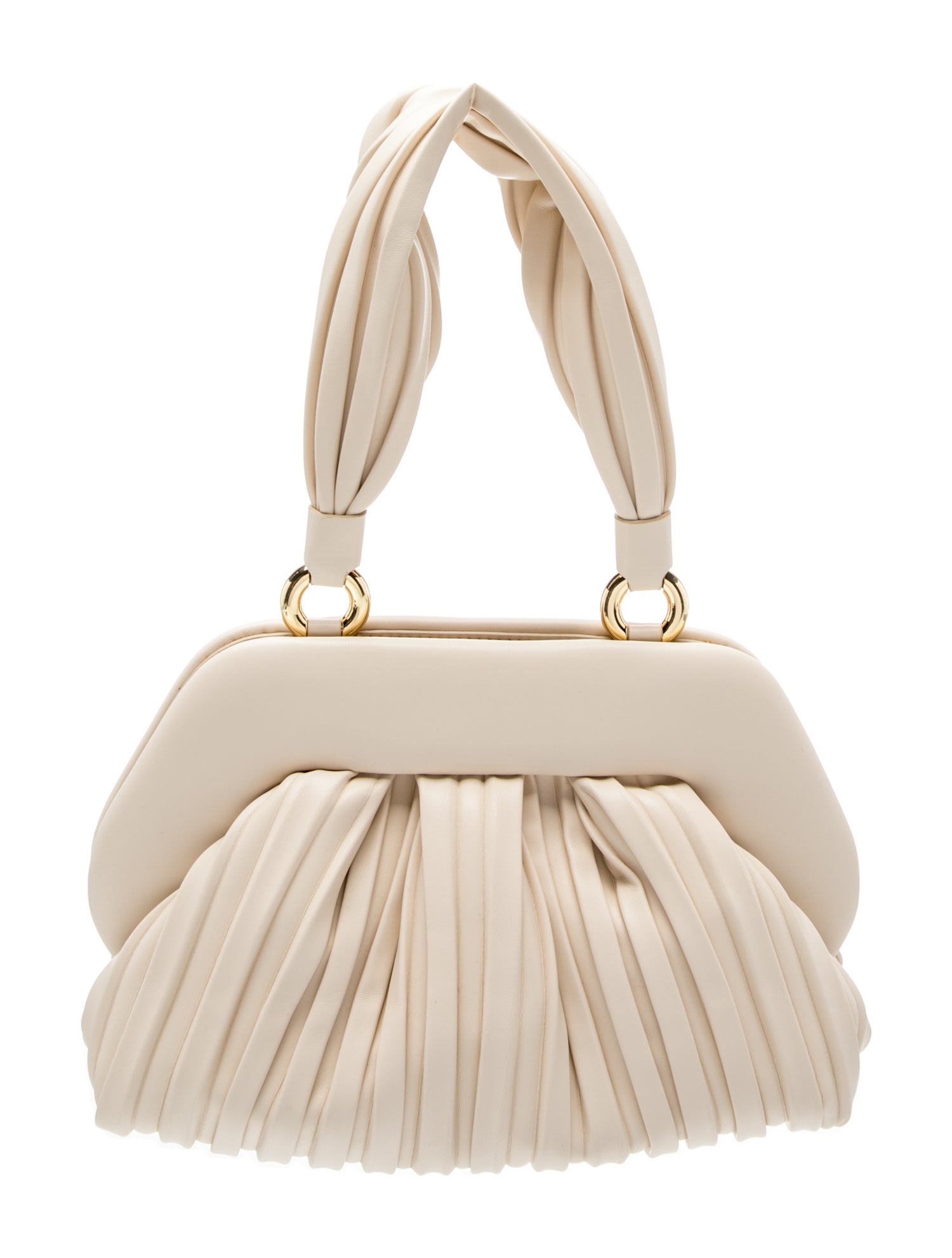 Leather Top Handle Bag 2024