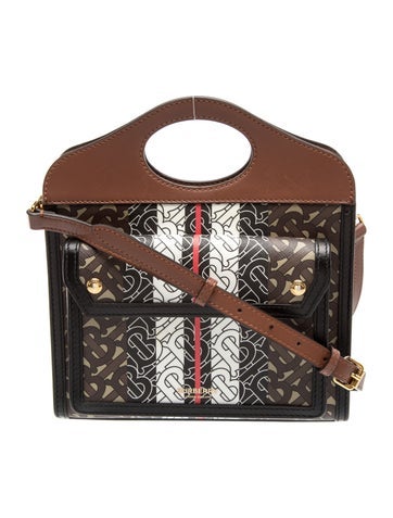 TB Monogram Pocket Bag