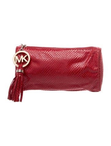 Snakeskin Clutch