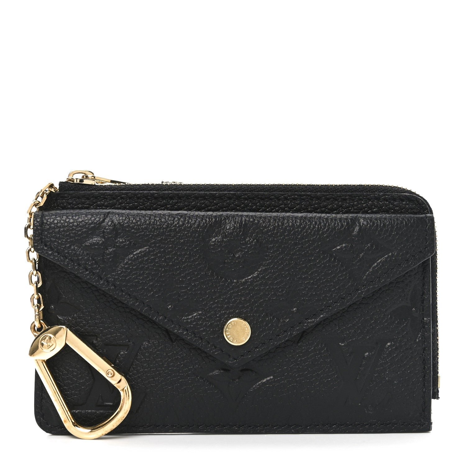 Louis Vuitton Empreinte Recto Verso Card Holder Black