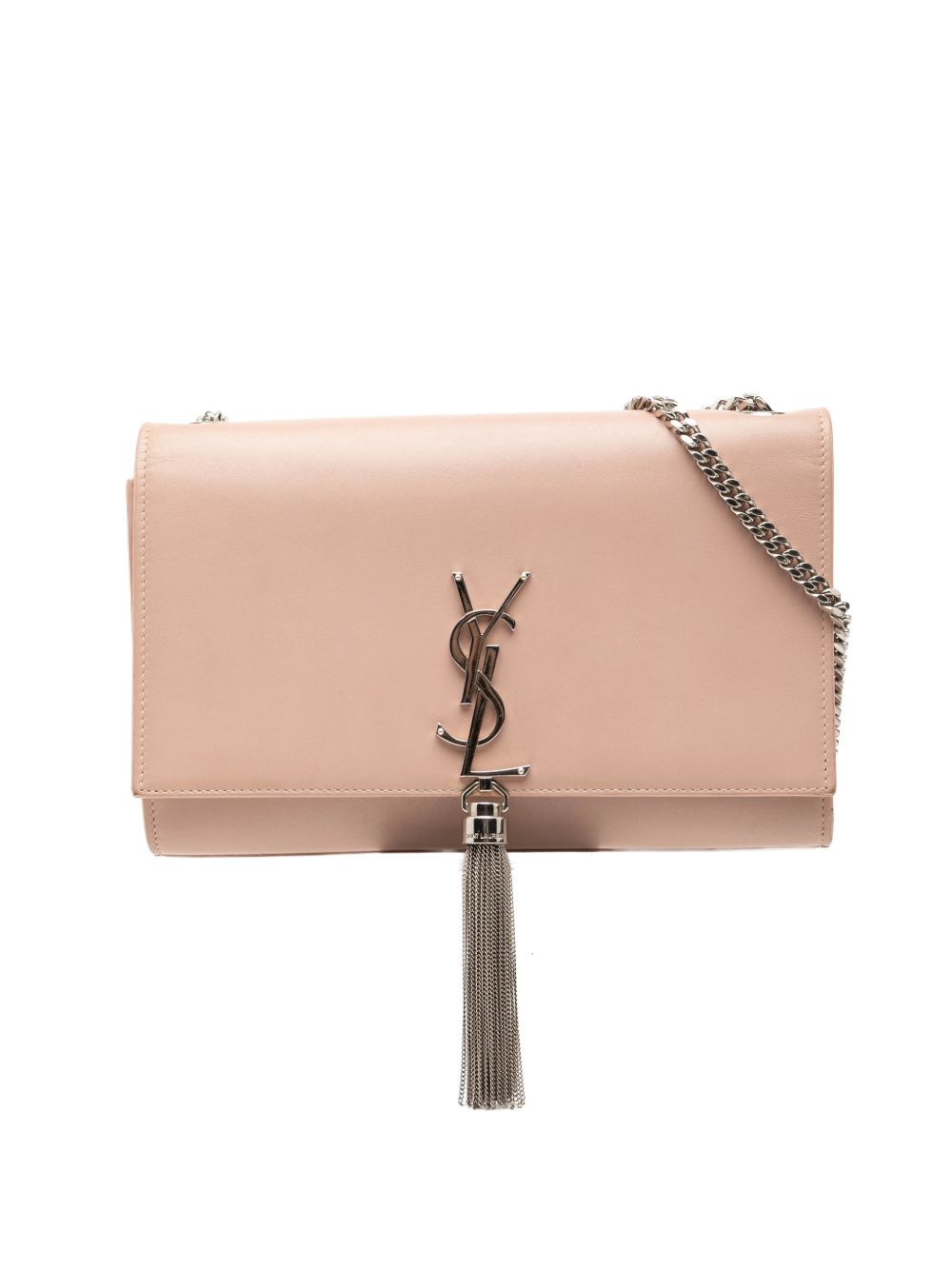 2017 Medium Smooth Calfskin Classic Monogram Kate Tassel crossbody bag