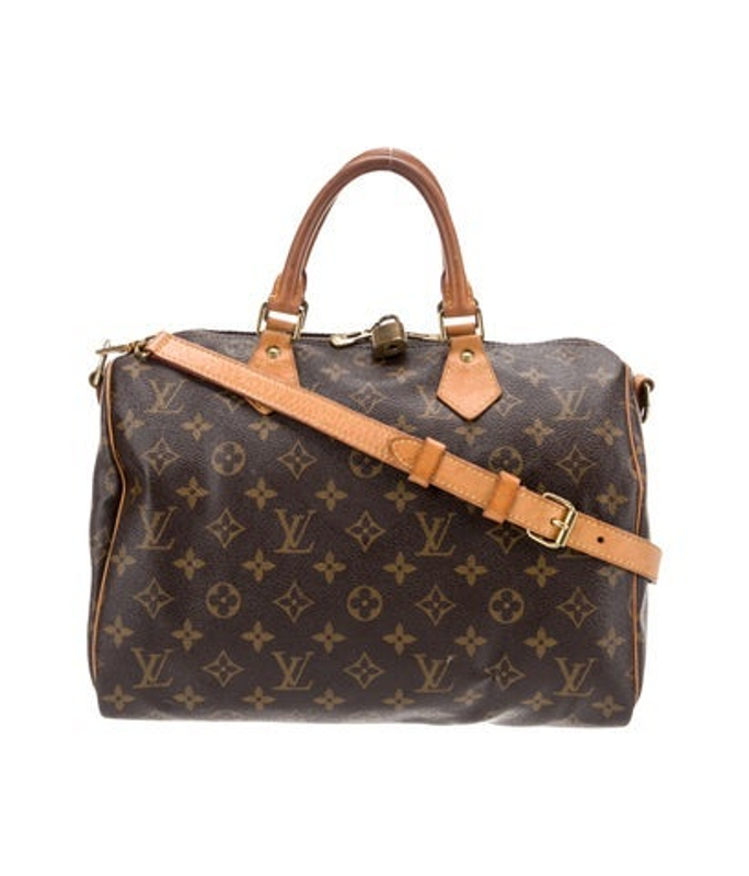 Louis Vuitton Vuitton Lv Monogram Speedy Bandouliere 30