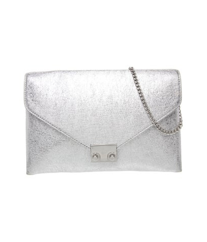 Loeffler Randall Randall Leather Clutch
