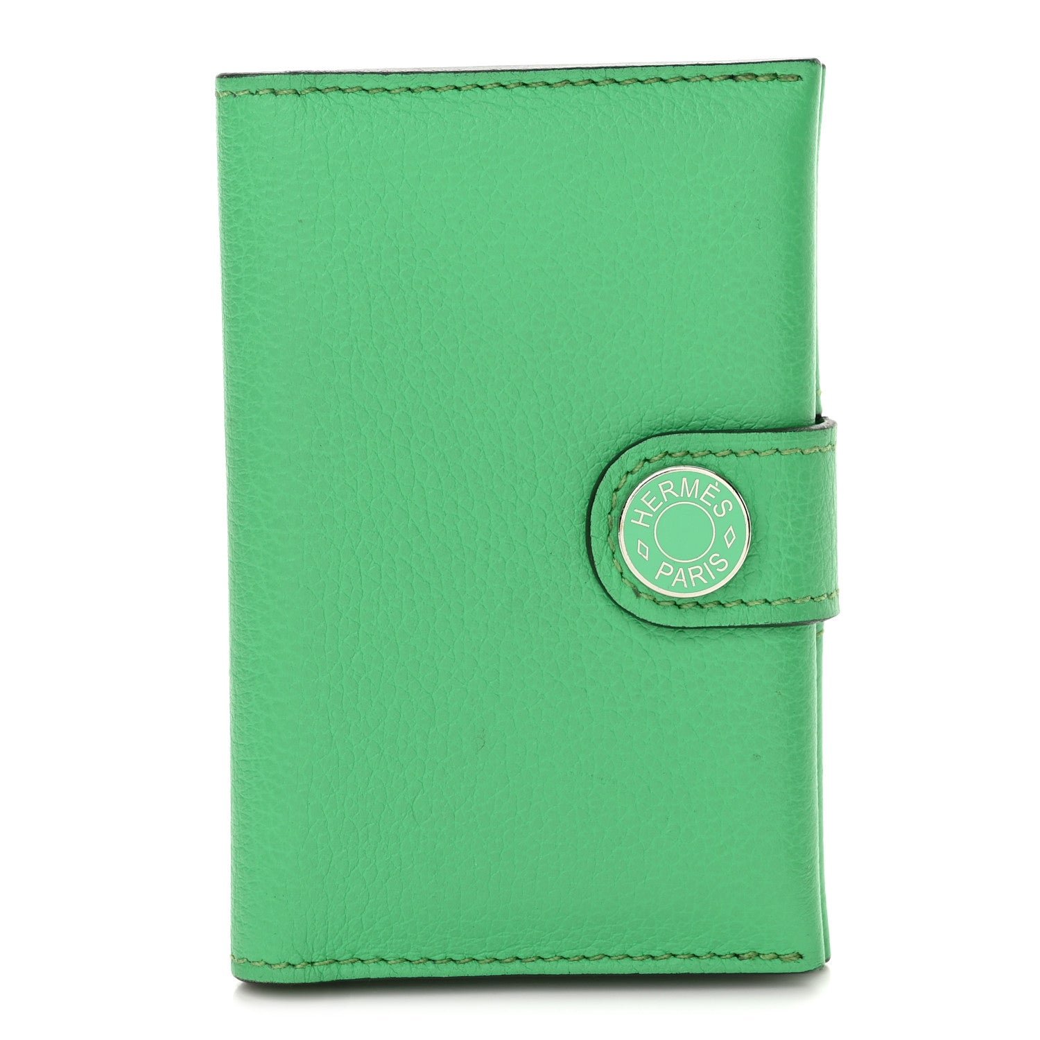 Hermes Evercolor Verso R.M.S Card Holder Vert Comics