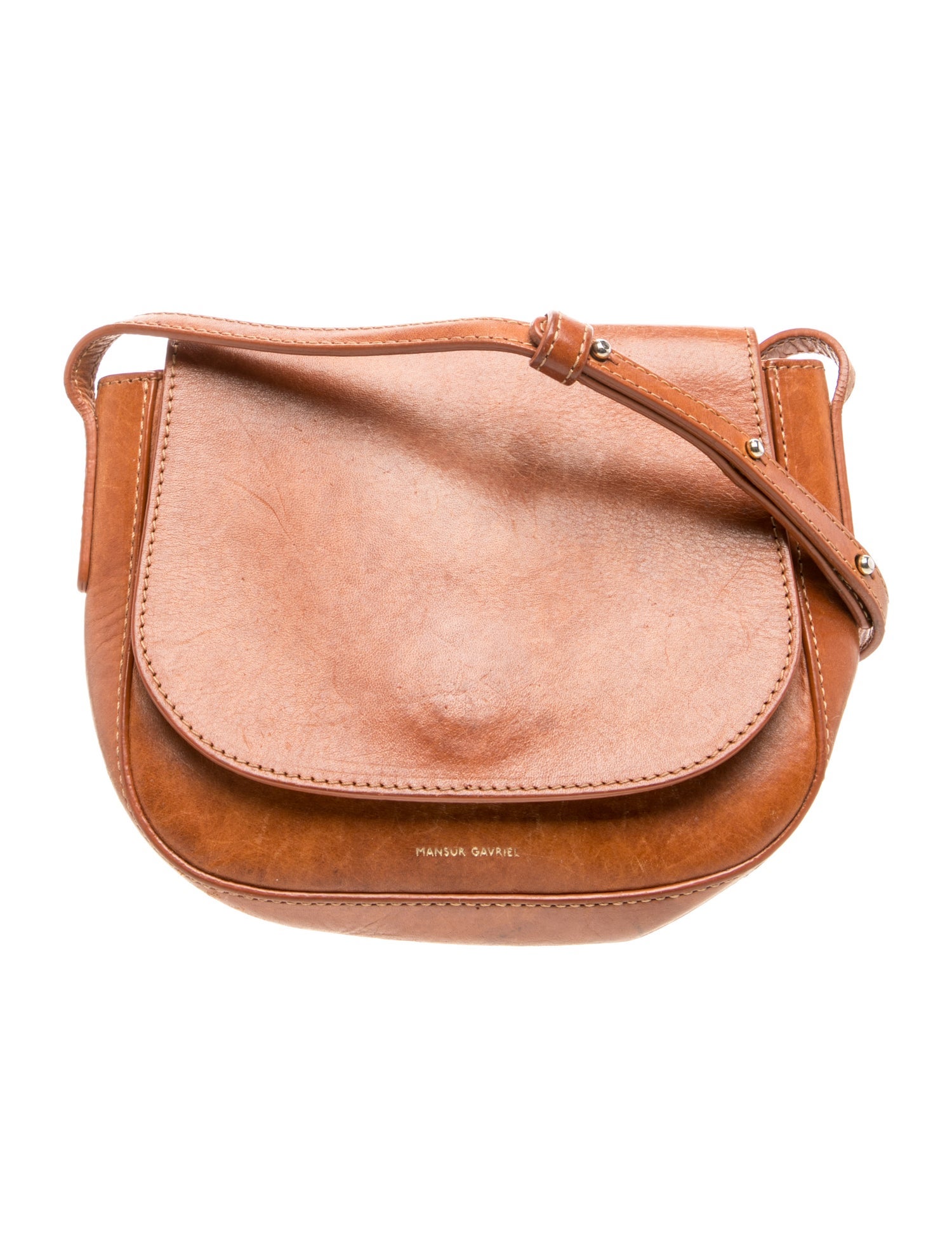 Mansur Gavriel Leather Crossbody Bag