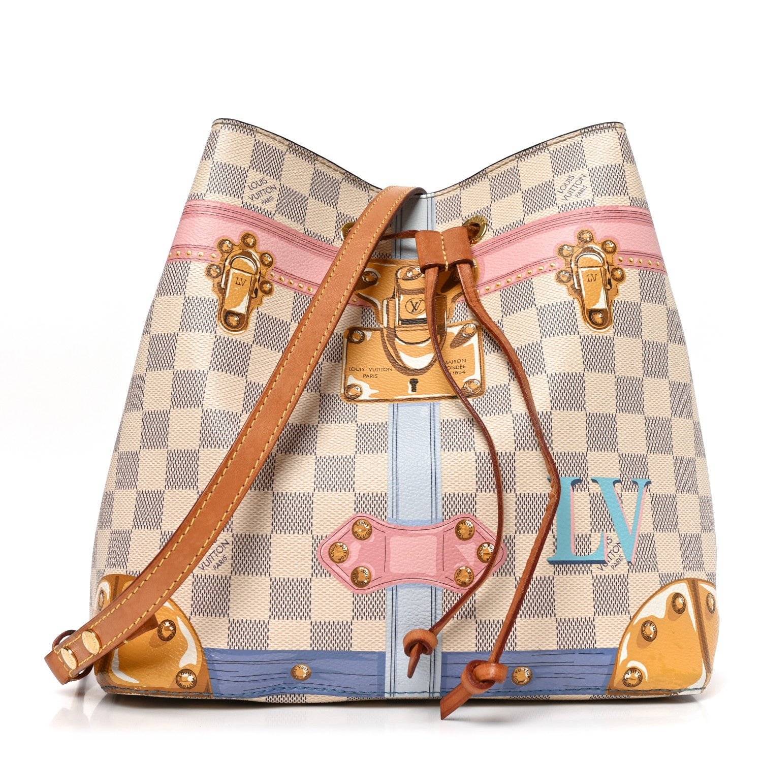 Louis Vuitton Damier Azur Summer Trunks Neonoe