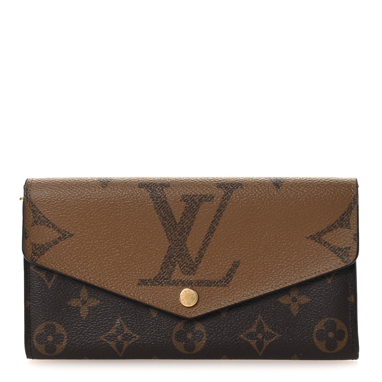 Louis Vuitton Reverse Monogram Giant Sarah Wallet