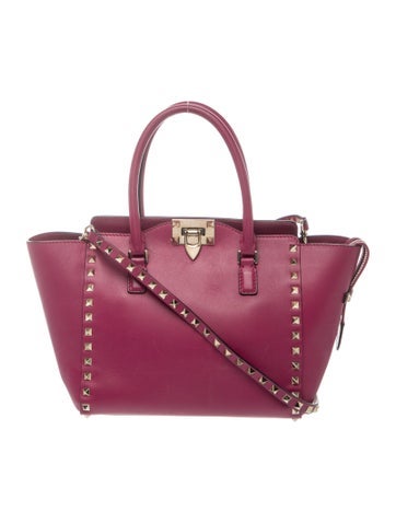 Rockstud Top Handle Bag