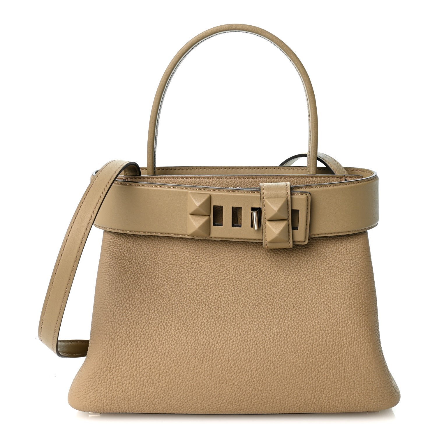 Hermes Togo Swift Medor Bag Beige Marfa