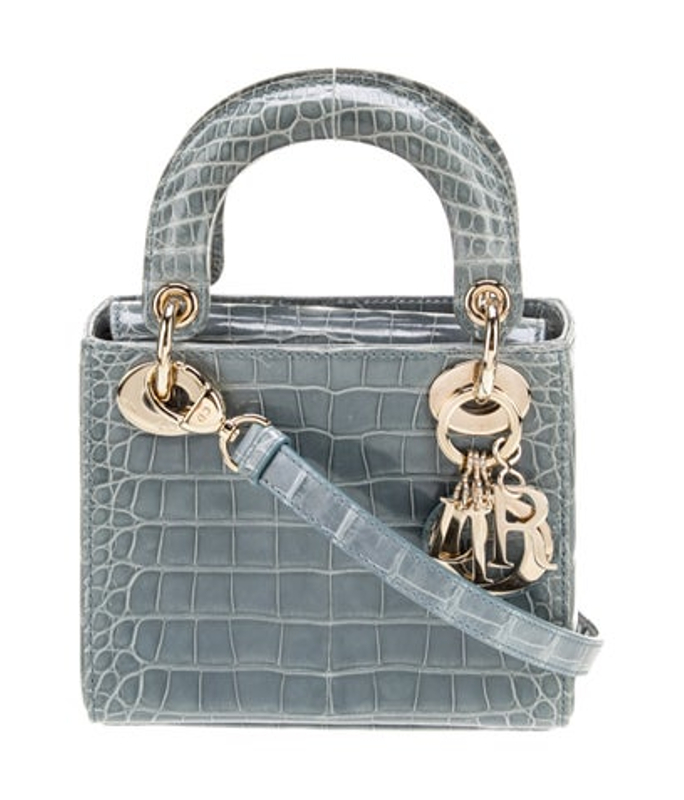 Dior Dior Alligator Lady Dior Mini
