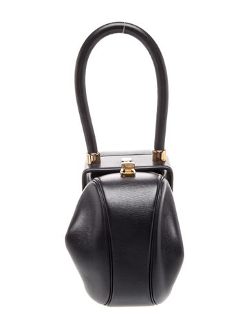 Leather Top Handle Bag