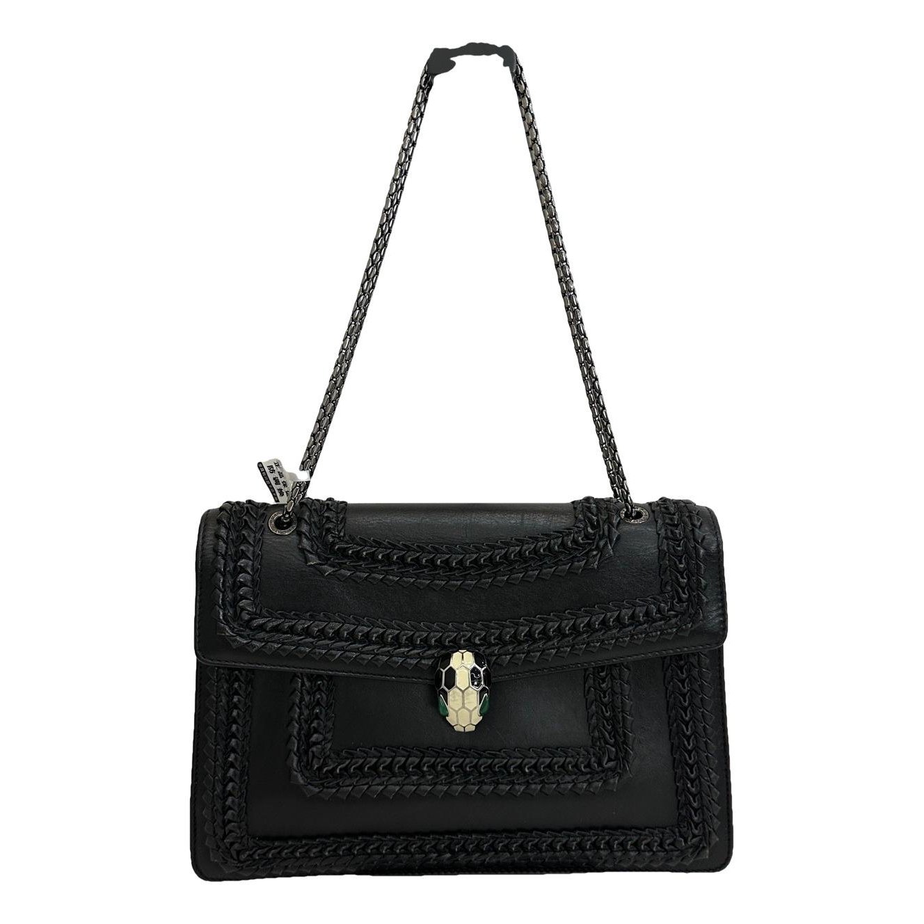 Serpenti leather handbag