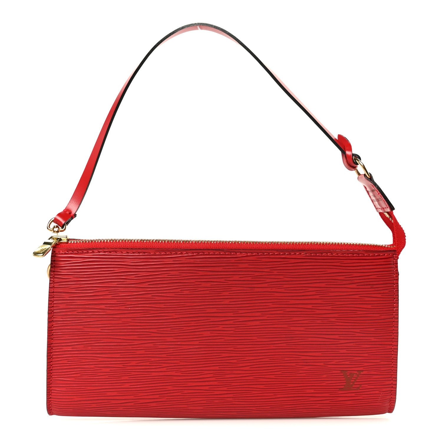 Louis Vuitton Epi Pochette Accessories 24 Castillan Red