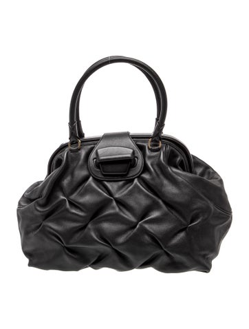 Smythson Leather Shoulder Bag