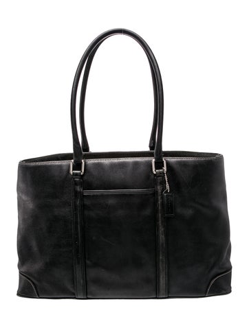 Leather Top Handle Bag