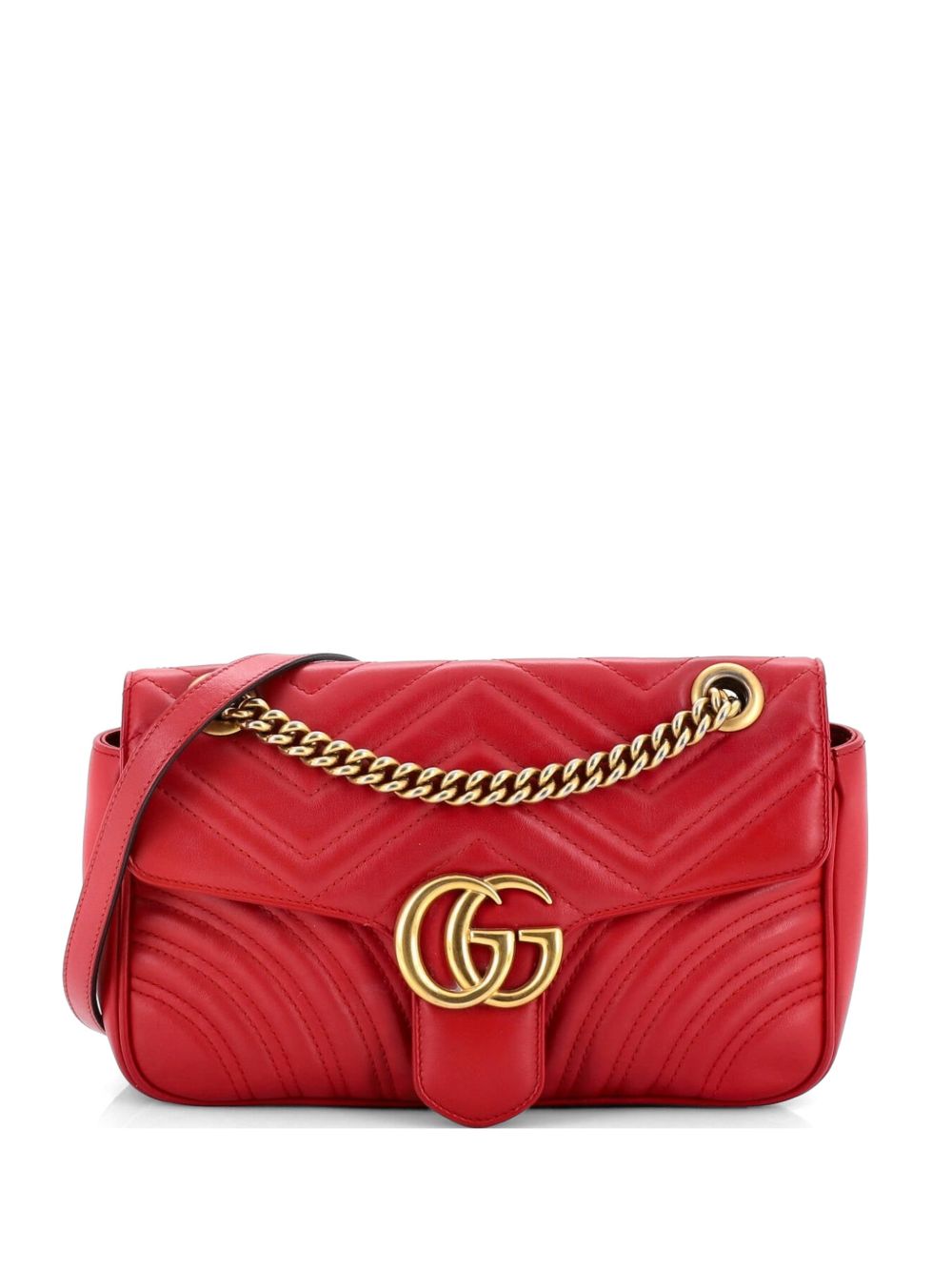 GG Marmont Flap Bag Matelasse Leather Small crossbody bag