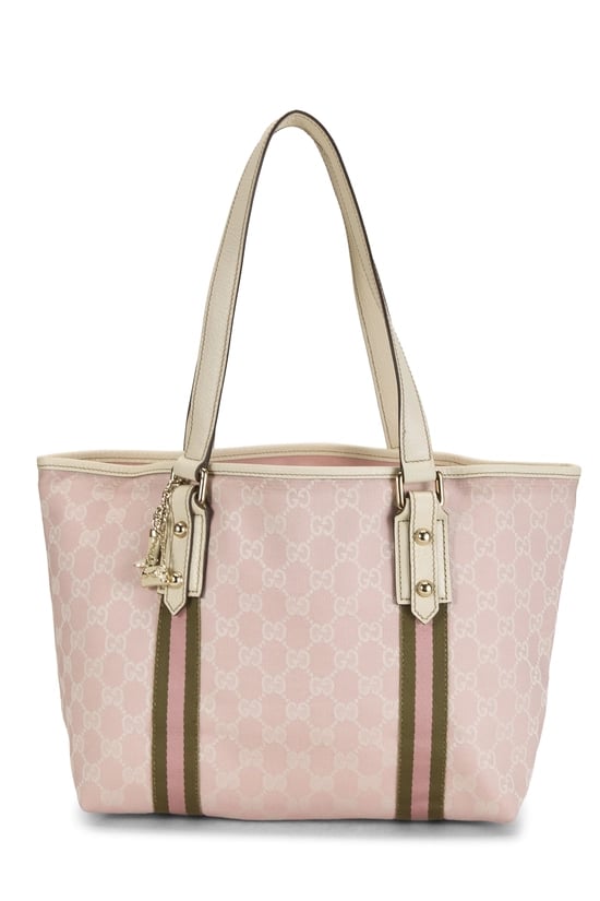 Pink GG Canvas Jolicoeur Tote