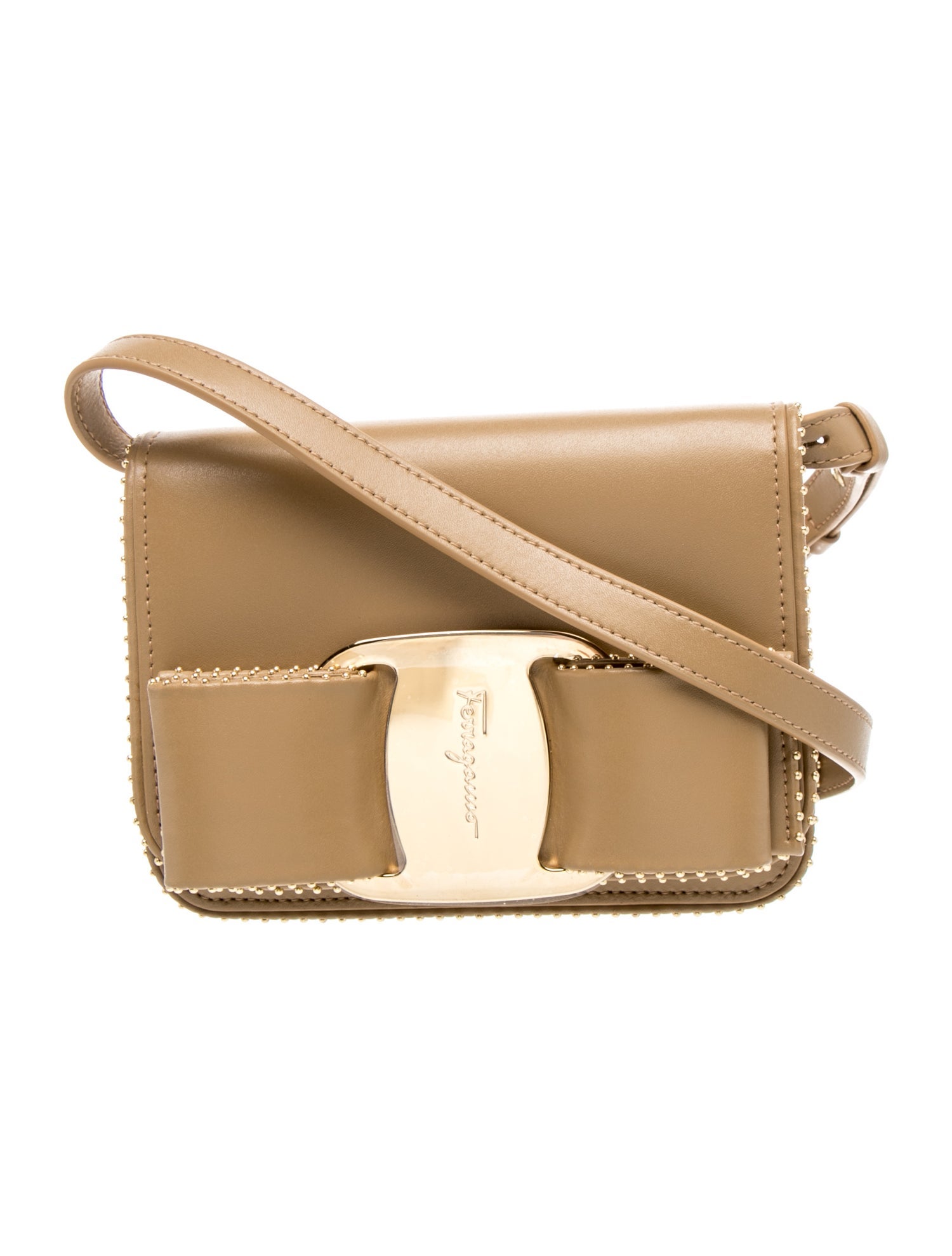Ferragamo Vara Bow Crossbody Bag w/ Tags
