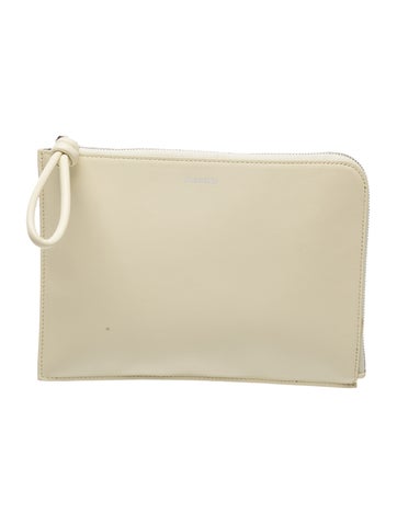 Jil Sander Leather Clutch