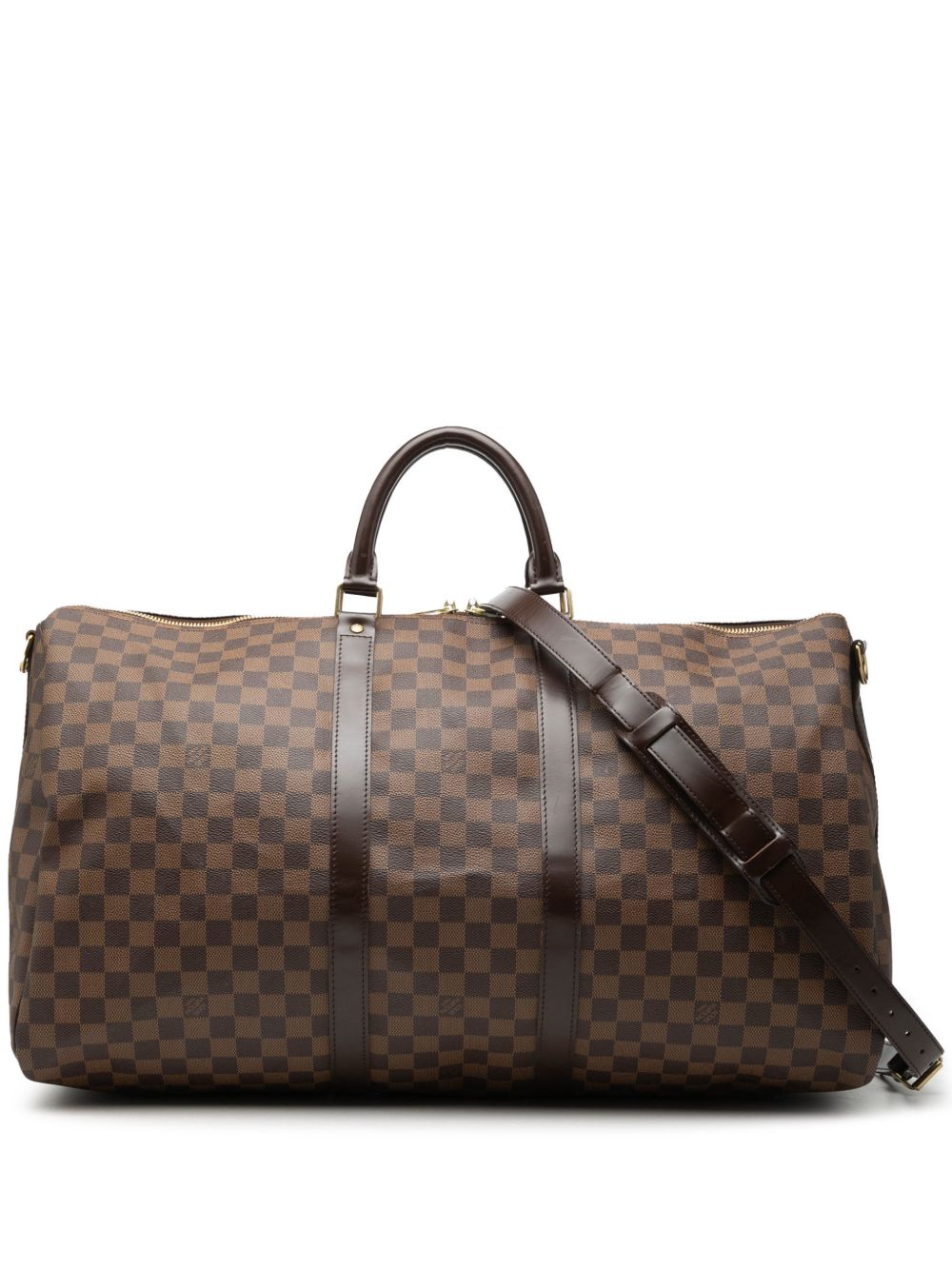 2009 Damier Ebene Keepall Bandouliere 55 travel bag