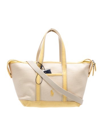 Canvas Top Handle Bag w/ Tags