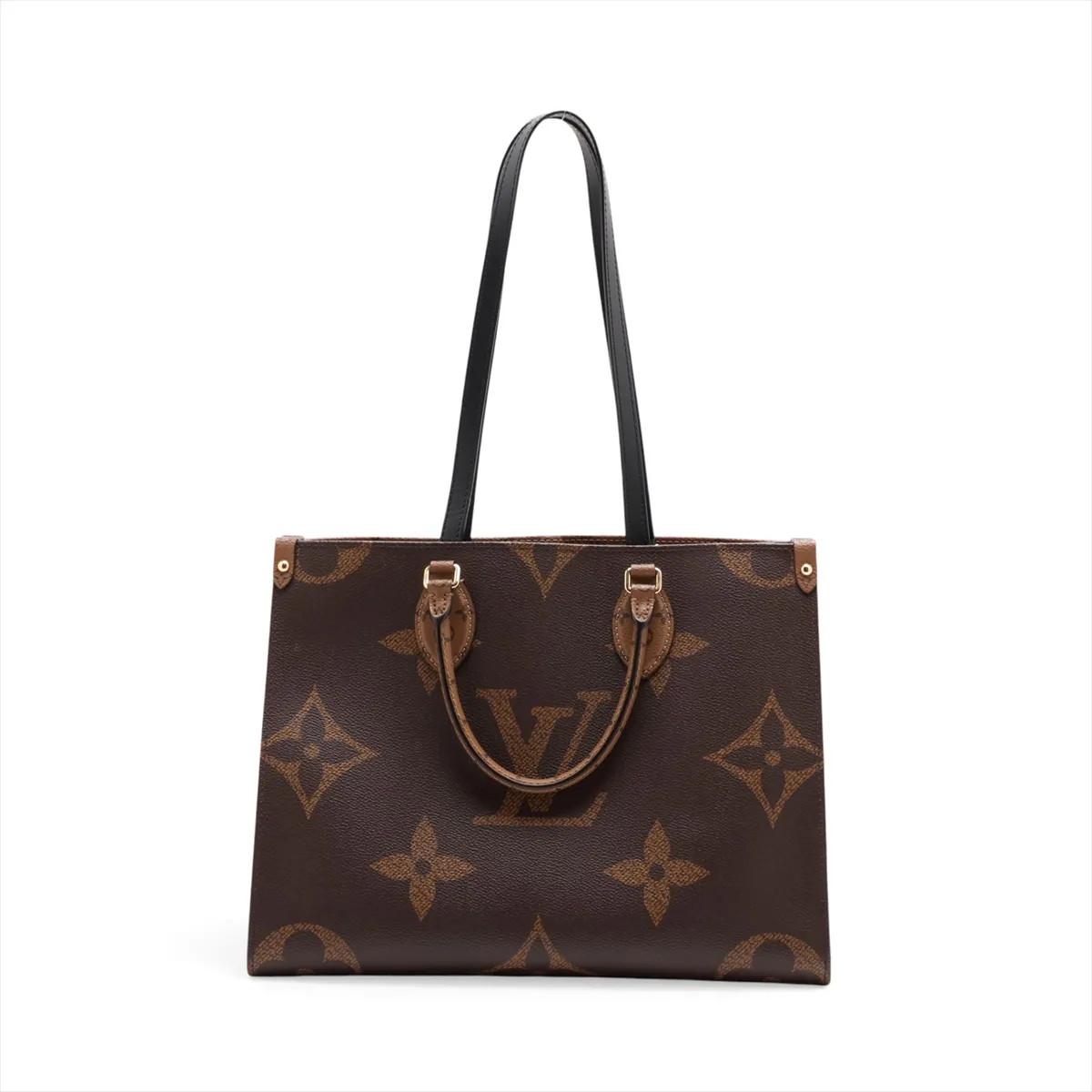 Louis Vuitton Giant Monogram Reverse On the Go MM M45321 Brown There was an RFID