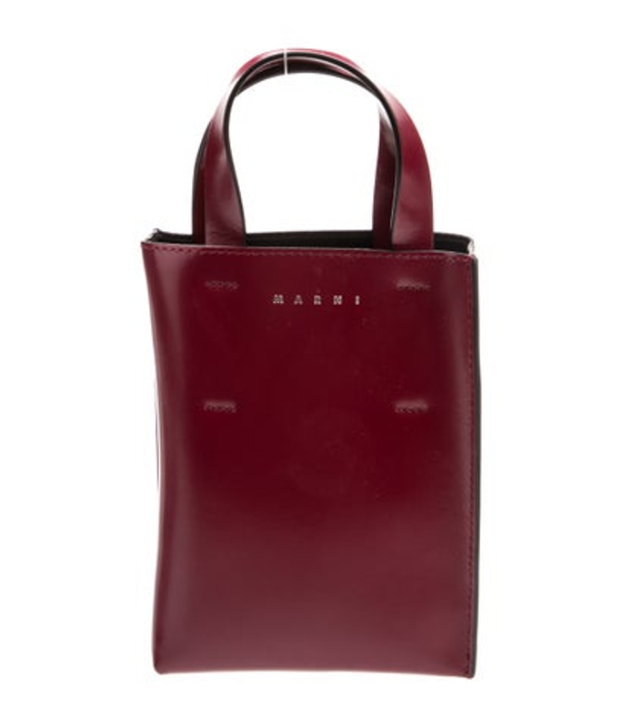 Marni Leather Top Handle Bag