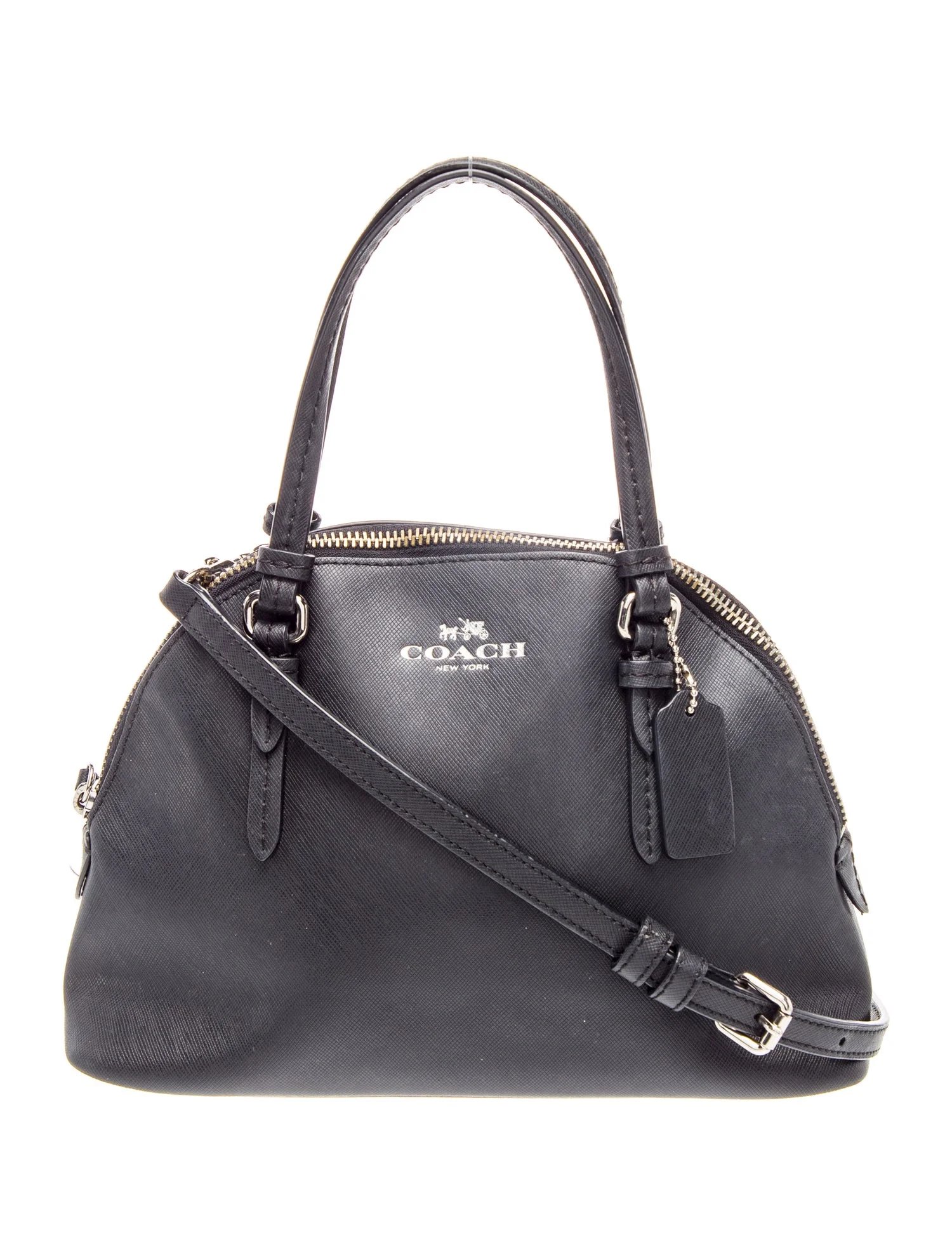 Leather Top Handle Bag