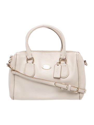 Leather Top Handle Bag