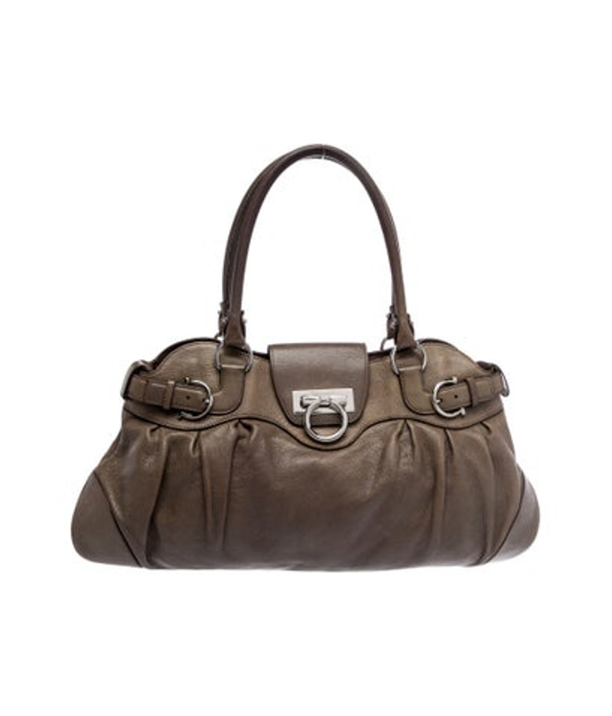 Salvatore Ferragamo Ferragamo Leather Shoulder Bag Vintage