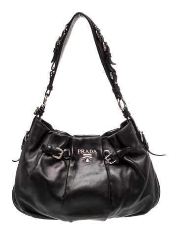 Prada Soft Calf Leather Soft Calf Leather Shoulder Bag
