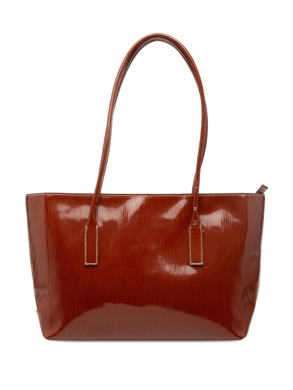 2013-2026 Textured Patent St Grana Paglia tote bag