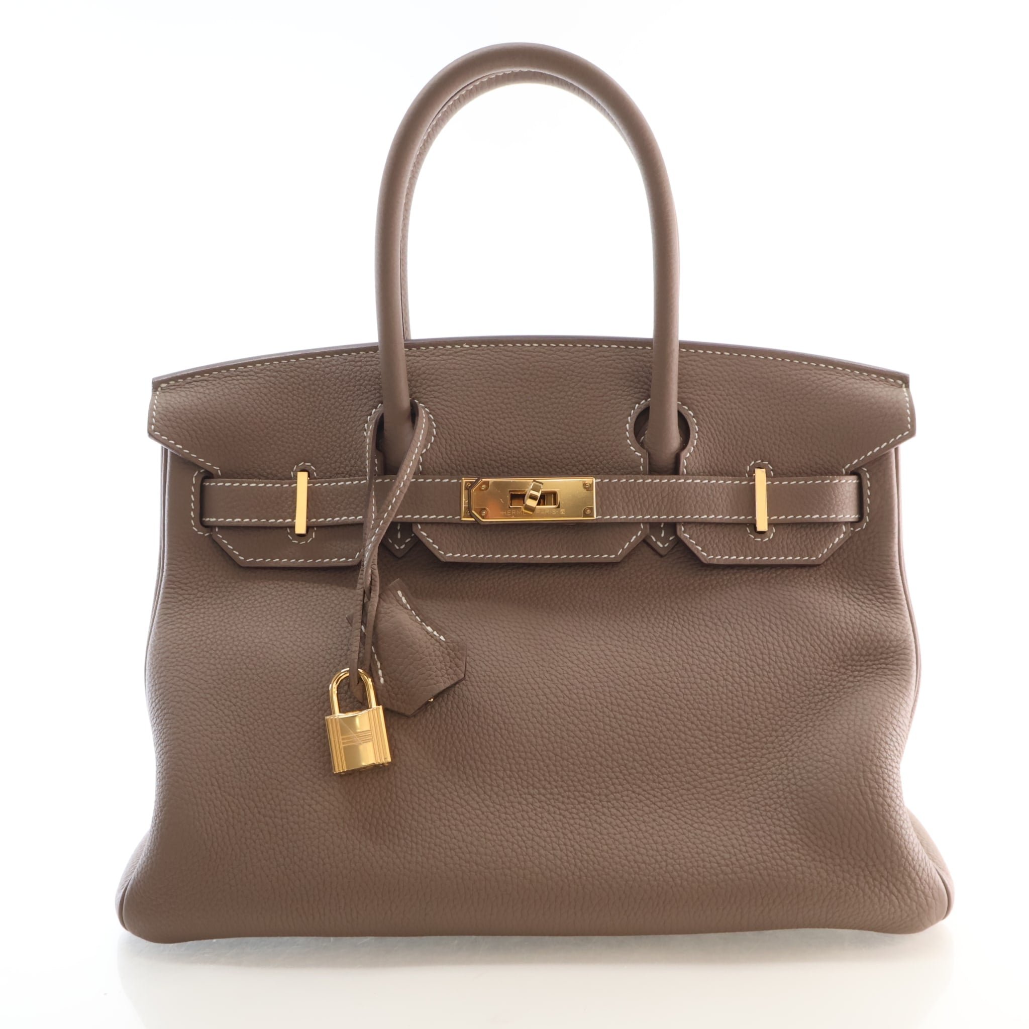 Hermes Etoupe Togo Birkin 30