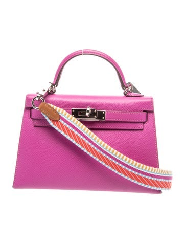 2018 Epsom Mini Kelly II Sellier 20 w/Strap