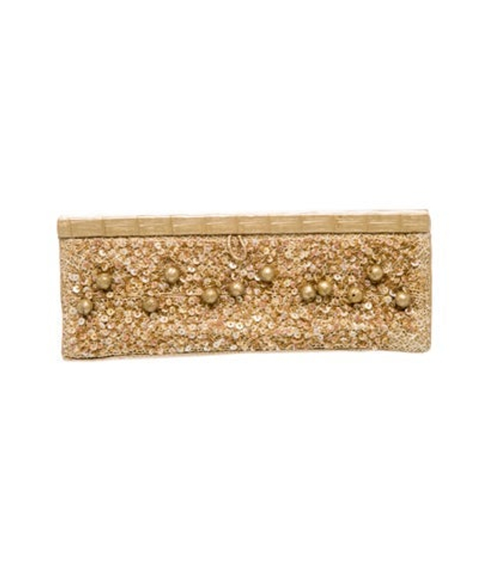 Nancy Gonzalez Gonzalez Leather Clutch