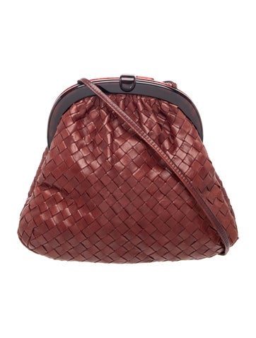 Intrecciato Crossbody Bag Vintage