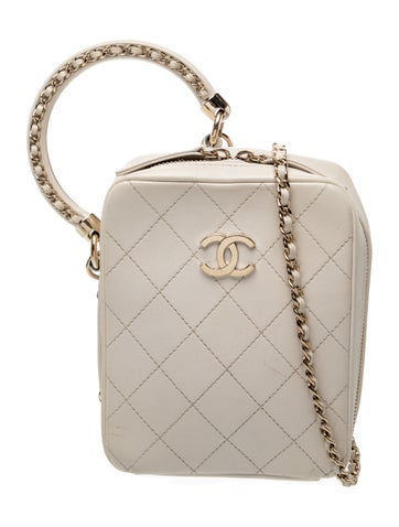 Quilted CC Top Handle Bag