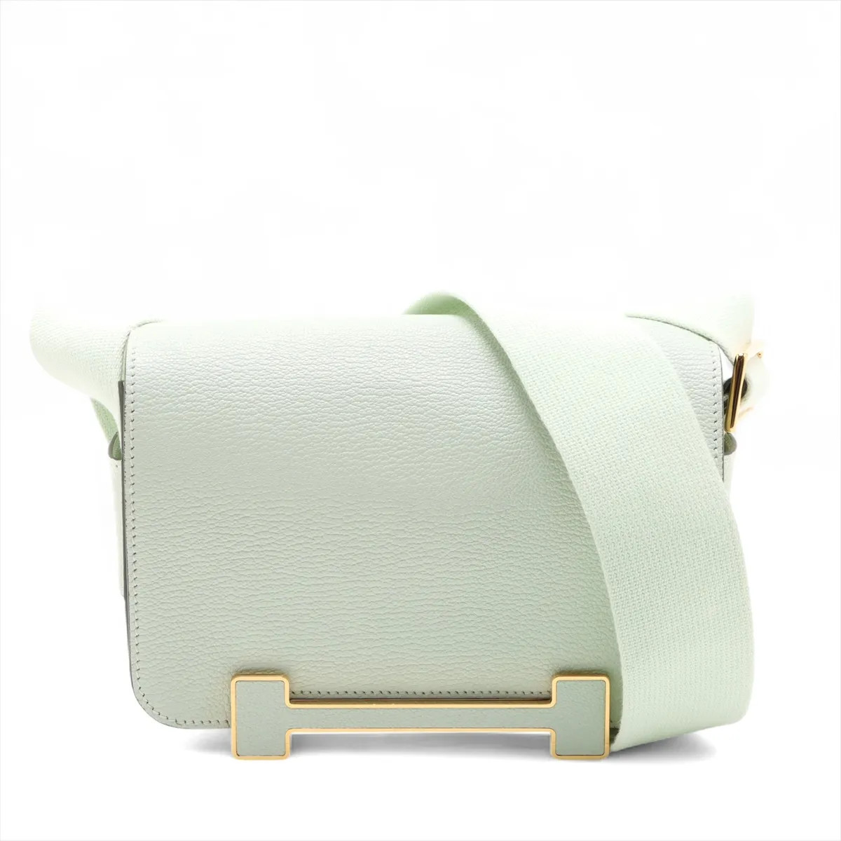 Hermès Geta Chevre Veil fizz Gold Metal Fittings