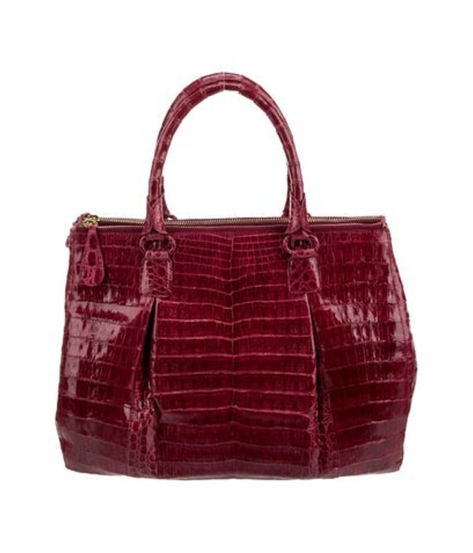 Nancy Gonzalez Gonzalez Crocodile Top Handle Bag