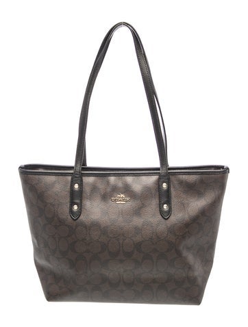 Coach Leather Shoulder Bag