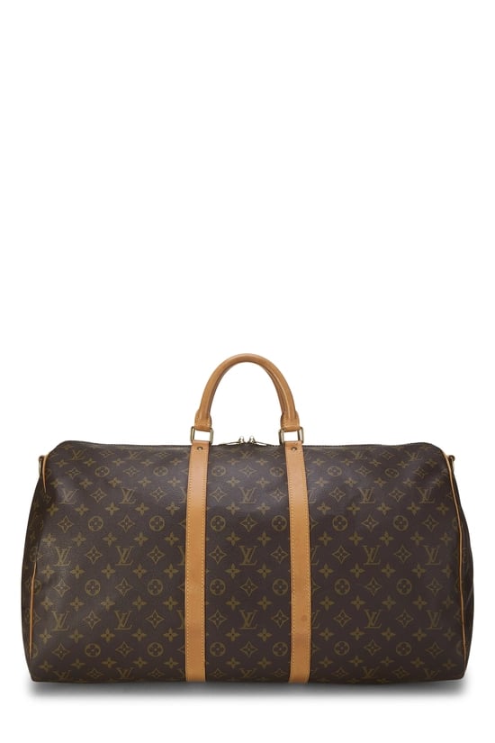 Monogram Canvas Keepall Bandouliere 55