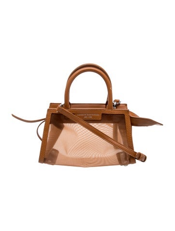 Brandon Blackwood Mesh Top Handle Bag