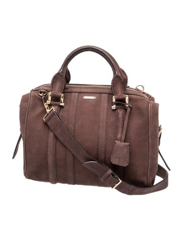 Leather Top Handle Bag