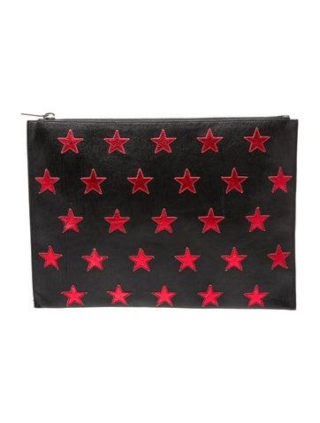 Saint Laurent Leather Star Rider
