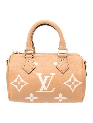 Louis Vuitton Monogram Giant Speedy Bandouliere Nano